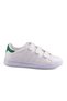 Unisex White Green Velcro Sneaker Orthopedic Daily Walking Sports Shoes