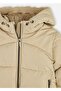 Girl's Zippered Hooded Coat 4445 - 3