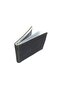 Crystal Stone Leather Women's Mini Card Holder Wallet Black - 2