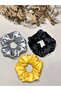 Women's 3-Piece Satin Buckle Set