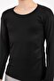 قميص رجالي حراري عادي 126 باللون الأسود - 4
