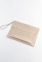 Women Cream Macbook Air Pro M1/ M2 13 13.3-13.6 14 Inch Notebook Laptop Case Briefcase Portfolio
