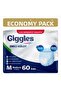 Adult Absorbent Panties Medium 30 Pieces 2 Packs 60 Pieces