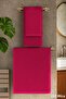 Bath & Face Towel Set Textured 100% Cotton 90X150 + 50X90 cm – Foliva - 2