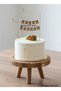 DIY Cake Lettering Kraft Paper Cake Decoration Kraft Paper Wishing Letter Cake Decoration Bohemian Cake Decoration - 2