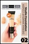 Pretty Beauty Derma Makeup Cover Studio Foundation No2, High Intensity Concealing Foundation, Porcelain Foundation No2