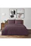 Freesia Single Ranforce Duvet Cover Set Plum (2 Pieces) 160X220/50X70 Plum