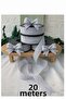 25 Mm Linen Ribbon Nope 20 Mt