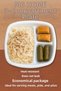 100 Pieces ❤️   3-Eye Foam Plate – Heat Resistant, Economical, Disposable, Hygienic, Mevlütlerin Vazgeçilme (Mevlütlerin Vazgeçilme Is Likely a Brand Name and Should Be Kept as Is) - 3