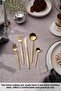 Gold 12-Person 60-Piece Cutlery Set - 6