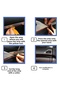 Blue Car Auto Trim Decoration Strip Rubber Elastic Easy Installation 5 Meters Strip Tape (5492) Tkc-Rsg - 4