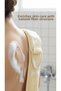 Long Back Scrubber – Strap-On Natural Textured Fiber – Massage Effect Body Scrubber - 3