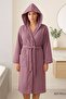 Hooded Men's / Women's Bathrobe Large Size Silvia