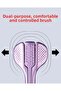 2-Pack 3-Sided Toothbrush, Soft Comfort Three-Headed Toothbrush with Tongue Scraper, Children's Toothbrush - 8