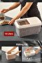 10 Lt Food, Grain, Flour, Sugar Storage Container with Sliding Lid - 2
