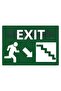 Exit / Exit Isg Warning Sign Pvc A3 30X42 cm
