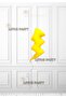Lightning Foil Balloon - Lightning Foil Balloon - Yellow Lightning Foil Balloon for Racing Theme - 2