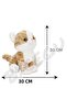 47743 No Bones Very Cute Soft Toy Plush Cat 30 cm Is One Piece - 2