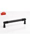 5-Piece Country Matte Black Furniture Handle – 128 mm |   Classic & Strong Design - 2