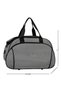 Modern Fabric Fully Lined Foam Hand and Shoulder Portable Travel and Sports Bag - 3