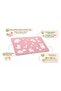 Multi-Purpose Silicone Food-Play Mat Pink - 2
