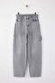 Gri Yüksek Bel Bol Kesim Loose Baggy Jeans TWOAW24JE00308 - 5