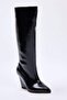 Siyah  Wedge Topuklu Kadın Çizme TAKAW26CZ00043 - 5