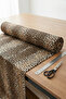 %100 Cotton Coffee Leopard Poplin Fabric Width: 240 Cm Duvet Cover, Bed Sheet, Pillowcase, Dress And Bag - 7