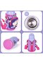 MILK&MOO Steel Kids Water Bottle with Bag Mermaid 550 ml/18.5 oz - 3
