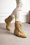 Leo - Zippered Lace-Up - Trekking - Outdoor - Airsoft - Hunting Boots Beige 46 - 4