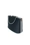 Women's Satin Black Evening Dress Clutch Portfolio Ladies Bag - 6