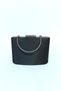 Women's Satin Black Evening Dress Clutch Portfolio Ladies Bag - 5