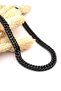 Non-Tarnish Steel Knitted Wide Cuban Chain Necklace - 7mm/55 cm - 7