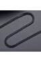 Non-Tarnish Steel Knitted Wide Cuban Chain Necklace - 7mm/55 cm