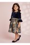 VELVET GIRL DRESS - 2