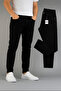 Men's Black Nail Slim Fit Lycra Stretch Jeans Jeans