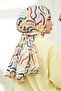 Spiral Cotton Viscose Shawl White - 6
