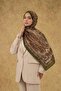 İpekhan Soft Shawl Green Cream 3052-19 - 4