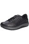 Schnürschuh MOSKVA ZIP ČIERNA