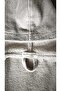 Hooded Pockets 100% Cotton Beige Women's Men's Bathrobe Towel Bathrobe - 7