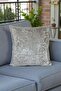 Cushion Cover - Imported Velvet 45X45 cm Decorative Home Accessory Ecru
