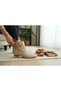 Gold Buckle Detail Pointed Toe Short Heel Women's Stylish Boots - 5