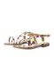 Sandalen mit Perlenstickerei - 5