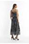 Maxikleid cu Schlangenprint - 2