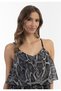 Maxikleid cu Schlangenprint - 5
