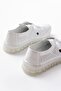 Zri̇n-365 White Patterned Genuine Leather Full Orthopedic Comfort Sports Ballet Flats - 6