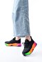 Zri̇n-400 premium black lace-up knitwear thick sole women's sneaker 5 cm