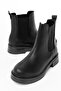 Zri̇n-2137 Premium Black Elastic Daily Women's Boots - 5