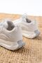 Zri̇nf-307 Premium White Lace-Up Satin Women's Sneaker with Stone Accessories - 6