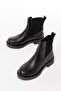 Zri̇n02-2005 Premium Black Elastic Daily Women's Boots - 5